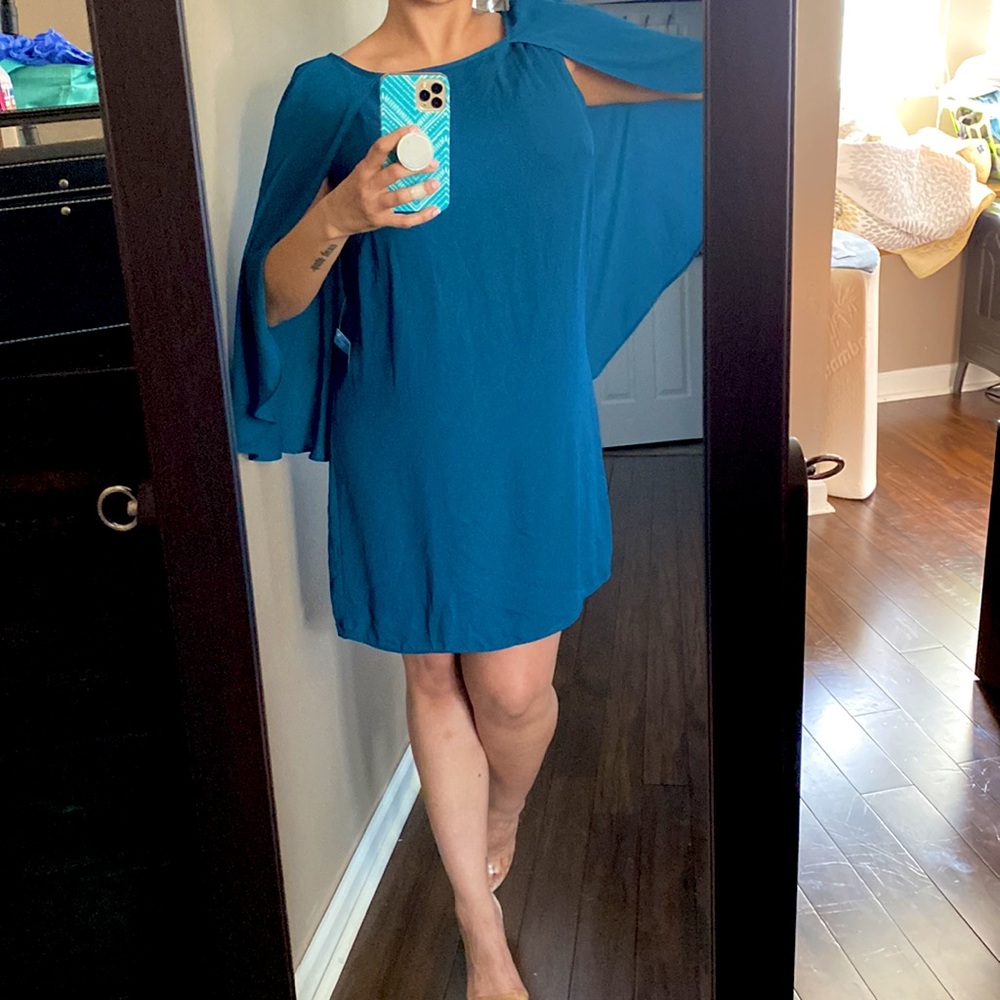 AB Studio beautiful turquoise dress